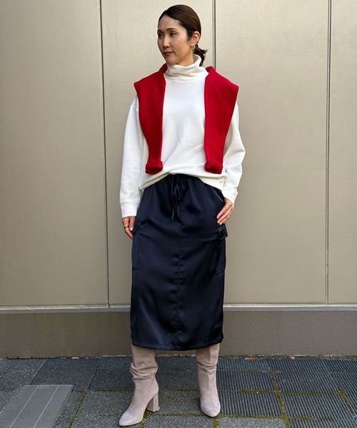 「BANANA REPUBLIC FACTORY STORE」 スカート M ベージュ レディース_画像9