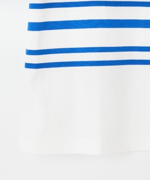 ORCIVAL（オーシバル） tシャツ ボートネック 5分袖ボーダーカットソー