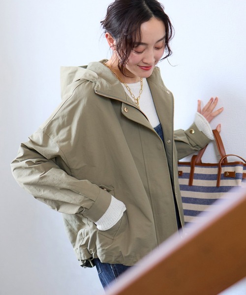 Elura（エルーラ） ブルゾン アウター フーデットショートブルゾン