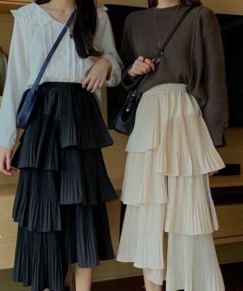 「SEN TOKYO」 フリルスカート FREE ブラック レディース_画像3