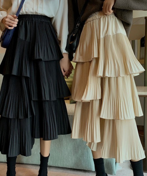 「SEN TOKYO」 フリルスカート FREE ブラック レディース_画像5