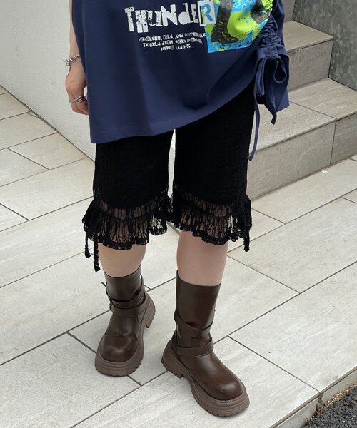 MOUSSY（マウジー） パンツ VELVET MICRO ショーツ レディース
