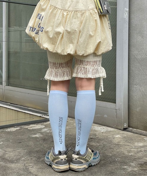 CIAOPANIC（チャオパニック） ハーフパンツ パンツ 裾フリルレース