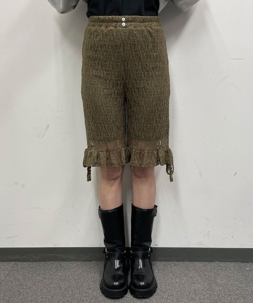 CIAOPANIC（チャオパニック） ハーフパンツ パンツ 短パン 裾フリル