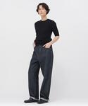 ニット セーター FINE WOOL COTT...の詳細画像1