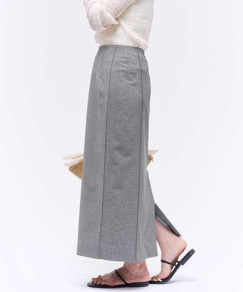 「IENA」 パンツ 36 グレー レディースの画像