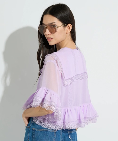 anna sui nyc ブラウス シャツ 半袖 ANNA SUI NYC/アナ スイ 