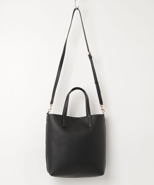 「SAINT LAURENT PARIS」 トイ ショッピング 2WAYバッグ - ブラック レディース_画像2
