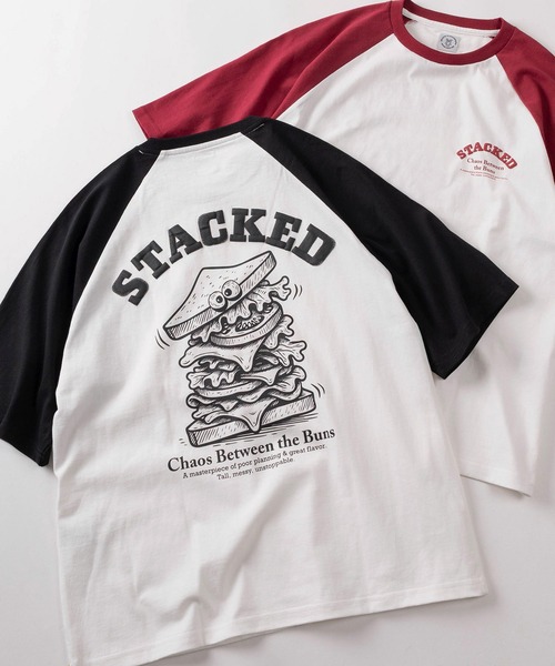 tシャツ 「84」ヴィンテージライク バックプリント クールタッチ 接触