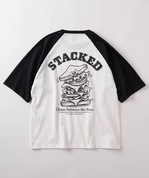 tシャツ 「84」ヴィンテージライク バックプリント クールタッチ 接触