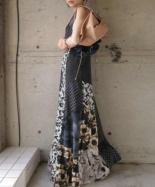 ドレス MEDI VARIOUS PATTERN CAMI DRESSの画像