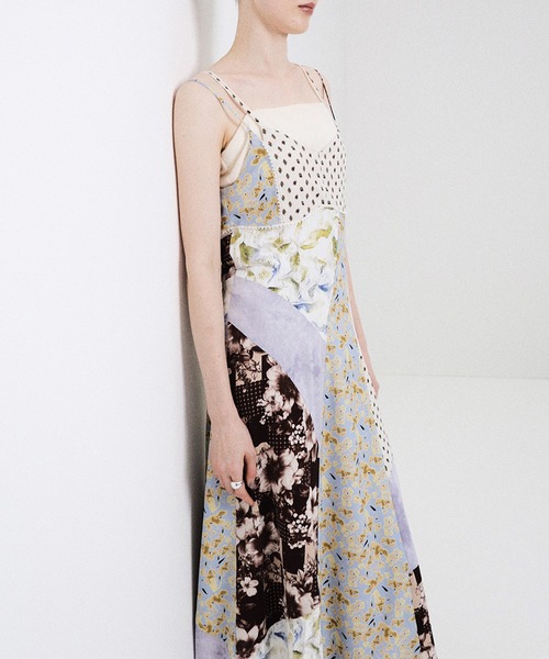 ドレス MEDI VARIOUS PATTERN CAMI DRESSの画像
