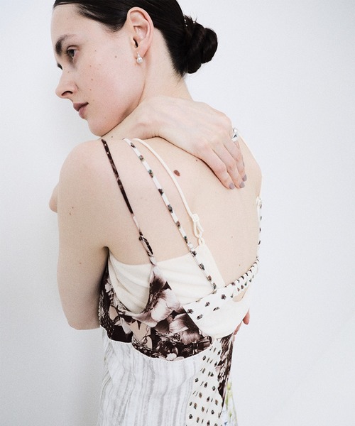 ドレス MEDI VARIOUS PATTERN CAMI DRESSの画像