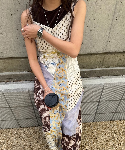 ドレス MEDI VARIOUS PATTERN CAMI DRESSの画像