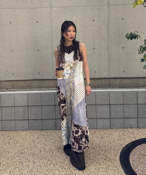 ドレス MEDI VARIOUS PATTERN CAMI DRESSの画像