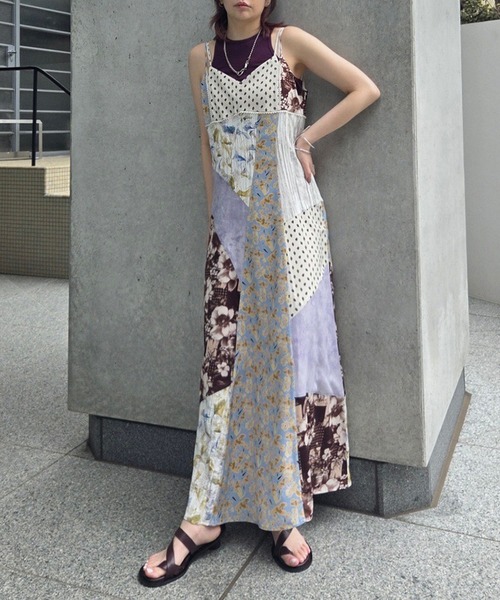 ドレス MEDI VARIOUS PATTERN CAMI DRESSの画像