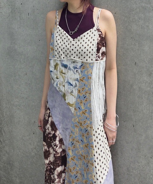 ドレス MEDI VARIOUS PATTERN CAMI DRESSの画像