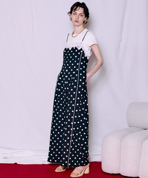 MAISON SPECIAL（メゾンスペシャル） オールインワン Lace Dot