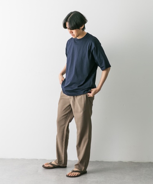 「URBAN RESEARCH DOORS」 半袖Tシャツ X-LARGE ライトグレー メンズ_画像7