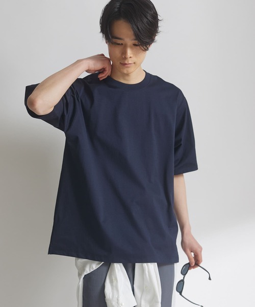「URBAN RESEARCH DOORS」 半袖Tシャツ X-LARGE ライトグレー メンズ_画像9