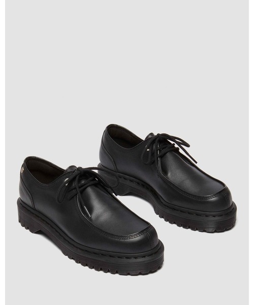 「Dr. Martens」 レザーシューズ UK9 ブラック メンズの画像