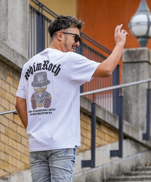 adamsJUGGLER（アダムスジャグラー） tシャツ W/R R.Sベアーティー