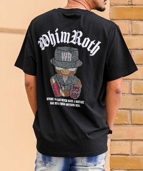 adamsJUGGLER（アダムスジャグラー） tシャツ W/R R.Sベアーティー