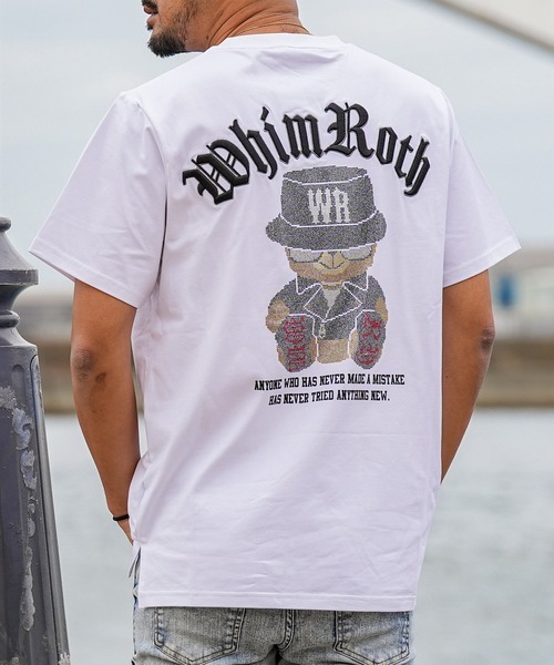 adamsJUGGLER（アダムスジャグラー） tシャツ W/R R.Sベアーティー
