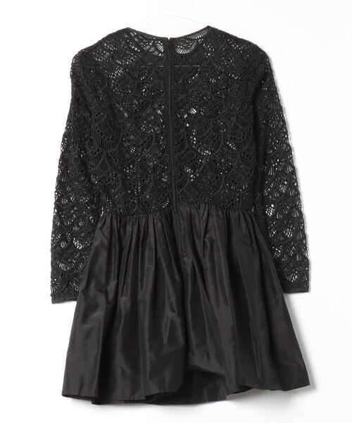 「RED VALENTINO」 ドッキングワンピース 38 ブラック レディース_画像2