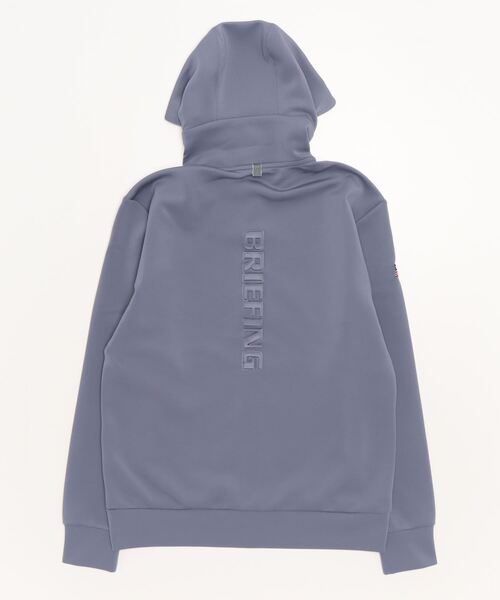 BRIEFING（ブリーフィング） ジップアップパーカー X-LARGE ネイビー