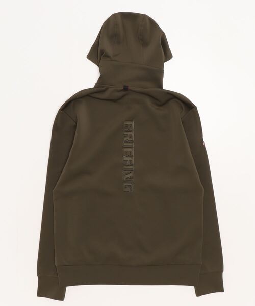 BRIEFING（ブリーフィング） ジップアップパーカー X-LARGE ネイビー