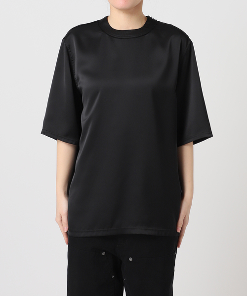 【新品未使用】CITYSHOP SATIN Tシャツ ブラック CITYSHOP（シティショップ） tシャツ 「追加2」SATIN Tシャツ
