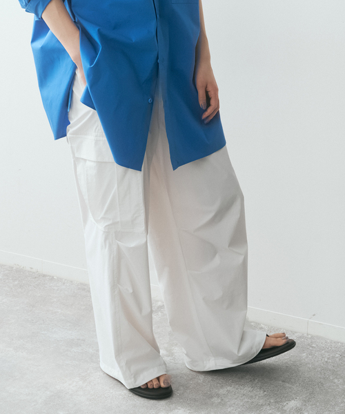 Spick＆Span（スピック アンド スパン） ワイドパンツ カーゴパンツ