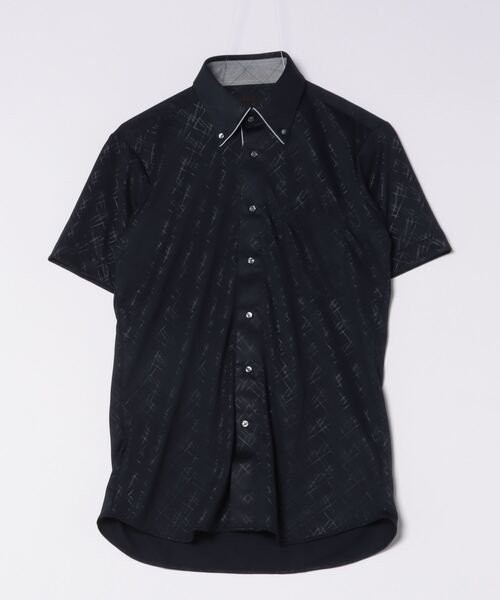 「m.f.editorial」 半袖シャツ MEDIUM ネイビー メンズ_画像2
