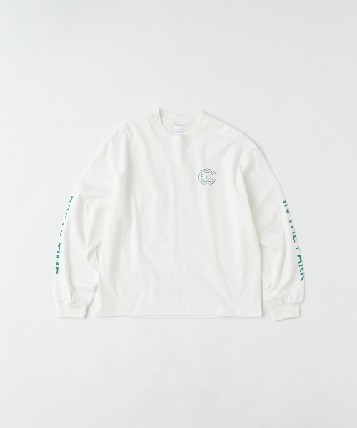 「PARROTT CANVAS」 長袖カットソー ONE SIZE オフホワイト レディース_画像4