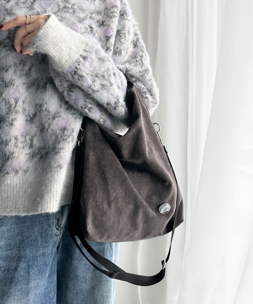 「Java」 2WAYバッグ ONE SIZE チャコールグレー レディース | Java | 01