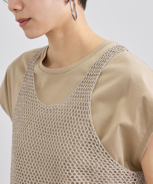 ジュンヤワタナベ　メッシュタンクトップ ベスト size M新品 SALON adam et rope'（サロン アダム エ ロペ） タンクトップ