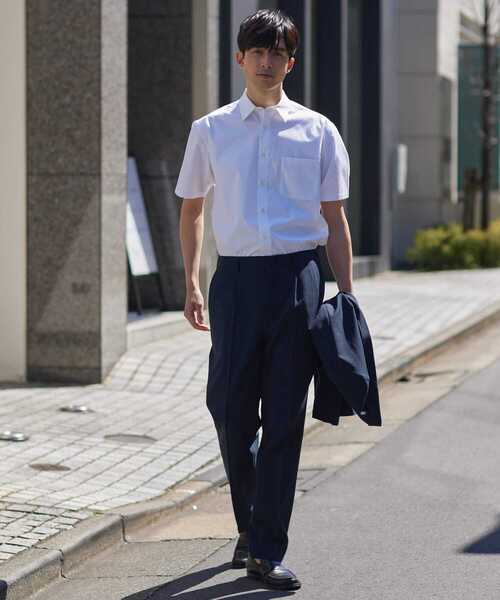 「URBAN RESEARCH ROSSO MEN」 半袖シャツ X-LARGE カーキ メンズ_画像7
