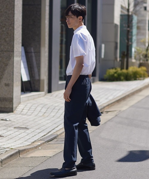 「URBAN RESEARCH ROSSO MEN」 半袖シャツ X-LARGE カーキ メンズ_画像9
