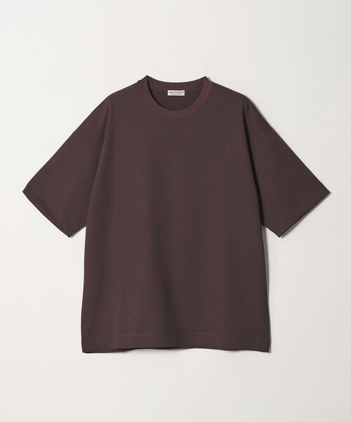 tシャツ Air Dobby ワイドテーパード クルーネック Tシャツ ヨコストレッチ 吸水速乾 ウォッシャブル メンズの画像