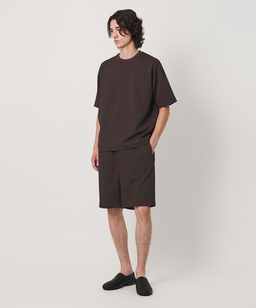tシャツ Air Dobby ワイドテーパード クルーネック Tシャツ ヨコストレッチ 吸水速乾 ウォッシャブル メンズの画像