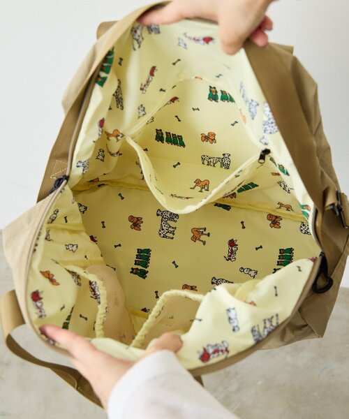 ボストンバッグ 「KEN NAKAYAMA×ear」コラボボストンバッグ レディースの画像