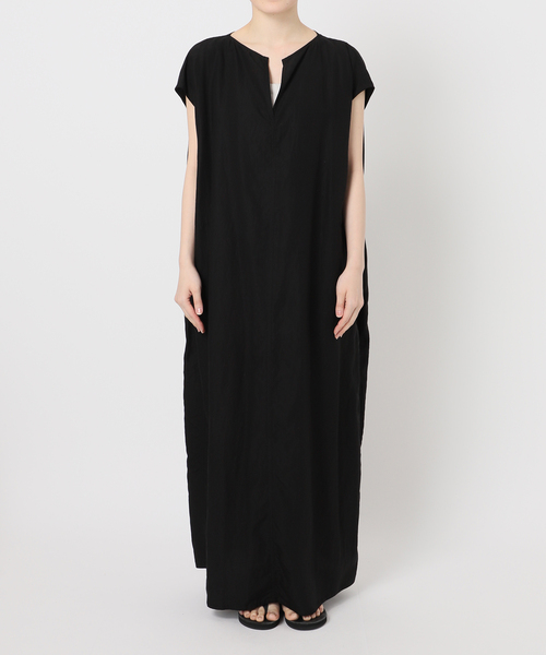 ワンピース 「洗濯機洗い可 / 追加」フィブリルポプリンサックDRESS 2
