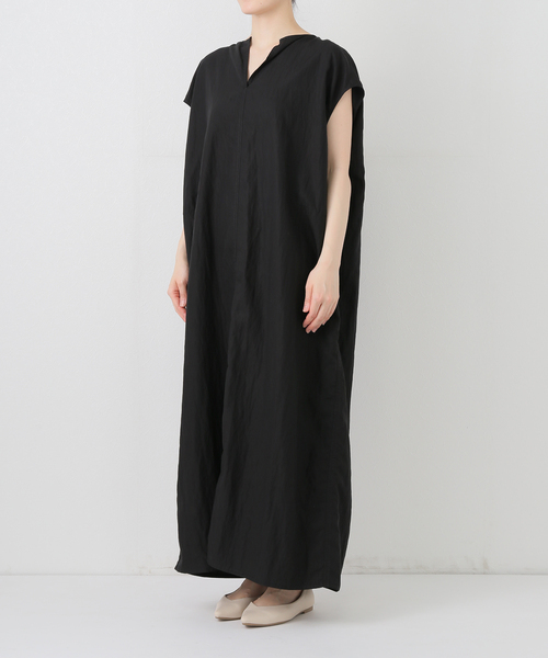 ワンピース 「洗濯機洗い可 / 追加」フィブリルポプリンサックDRESS 2