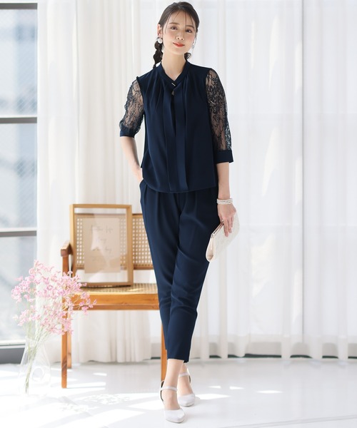 「PourVous」 セットアップ M ブラック レディース_画像9