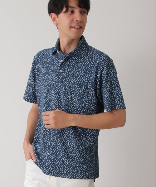 「IKKA LOUNGE」 半袖ポロシャツ X-LARGE ホワイト メンズ_画像7