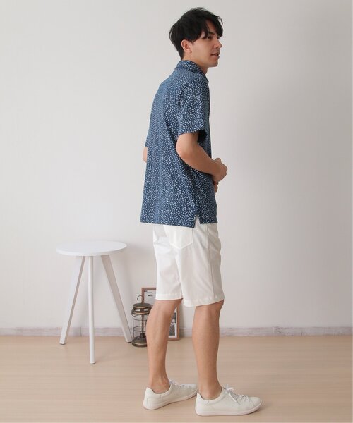 「IKKA LOUNGE」 半袖ポロシャツ X-LARGE ホワイト メンズ_画像8