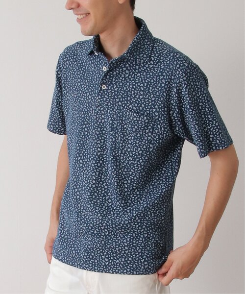 「IKKA LOUNGE」 半袖ポロシャツ X-LARGE ホワイト メンズ_画像9