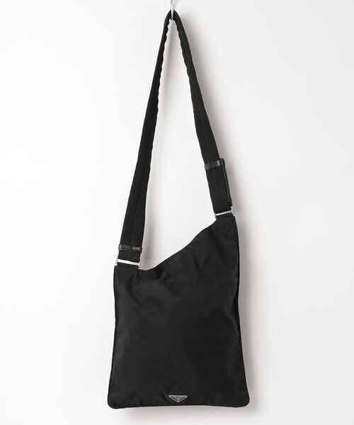 PRADA ショルダーバッグ プラダ ハンドバッグ ヴィンテージ 黒 ブラック PRADA（プラダ） ショルダーバッグ - ブラック レディース : ZOZOTOWN