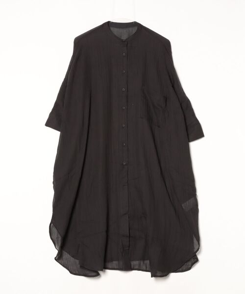 「terrace」 7分袖ブラウス MEDIUM ブラック レディース_画像2